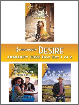 Harlequin Desire January 2022, Box Set 1 of 2 - ebook